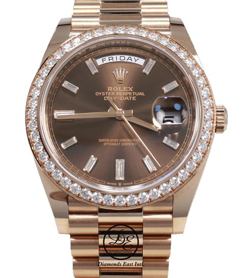 40mm presidential rolex for sale|Rolex presidential 40mm diamond bezel.